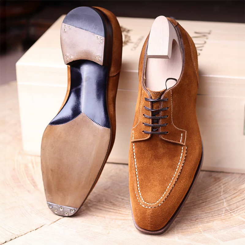 Prestige Bellagio Suede Oxford Shoes